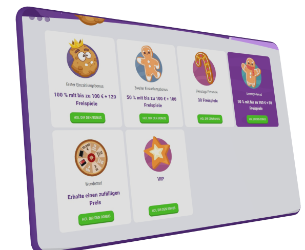 CookieCASINO Boni und Aktionen